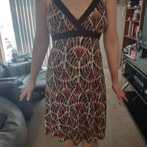 Geometric pattern dress